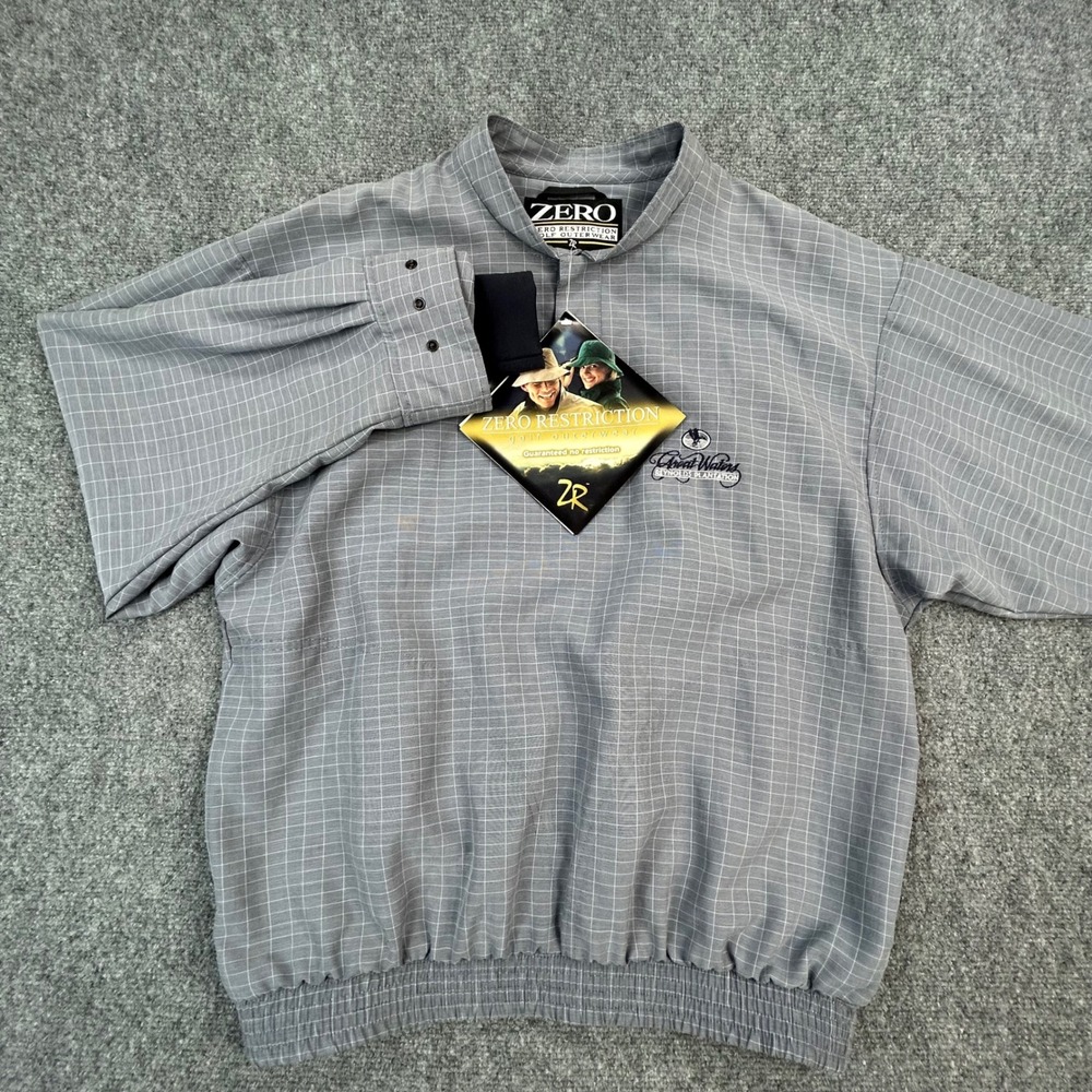 New Zero Restriction Golf Pullover Jacket Mens Gr… - image 2